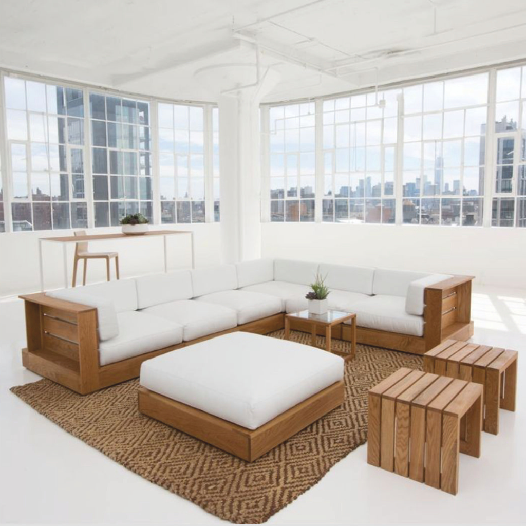 Ahşap Köşe Koltuk Takımı Olimpus